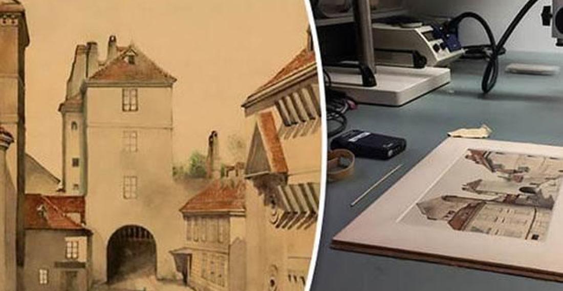 Eskiciden 75 cente alınan tablo Adolf Hitler'in eseri çıktı