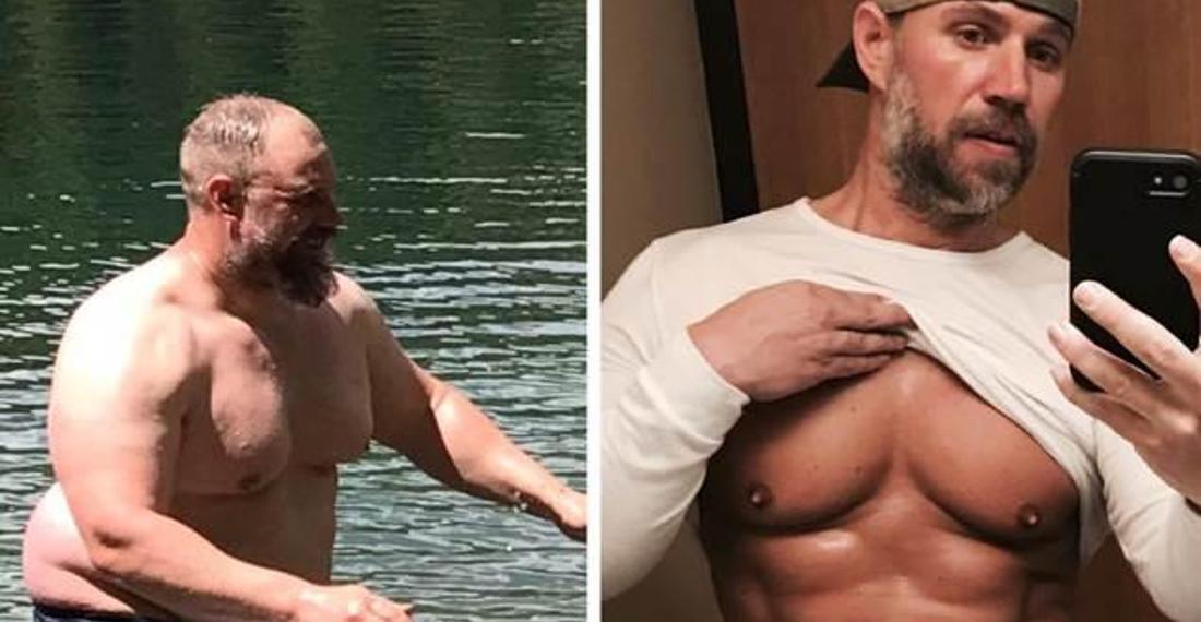Ailesini yalnız bırakmamak için spora başlayan fedakar baba