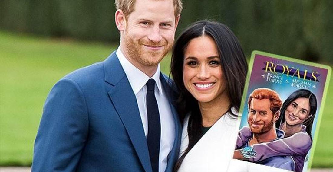 Prens Harry ve Meghan Markle aşkı çizgi roman oluyor