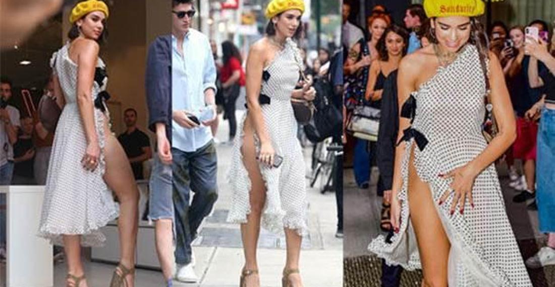 Dua Lipa'nın derin yırtmacı aslında bir mesaj mı?