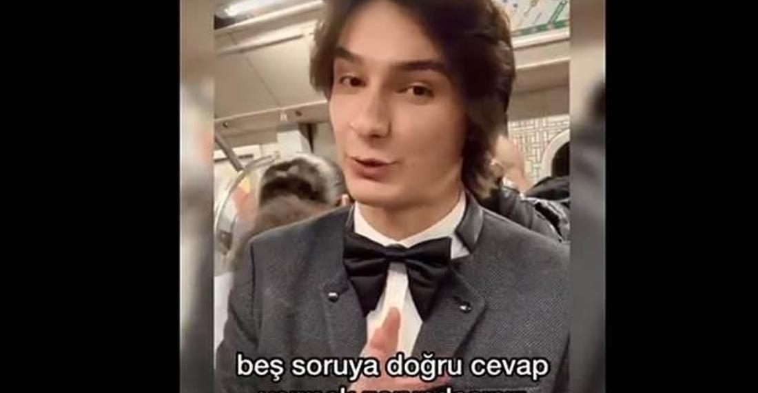 'Duraktan durağa 5 soru' videosu yüzümüzü güldürdü