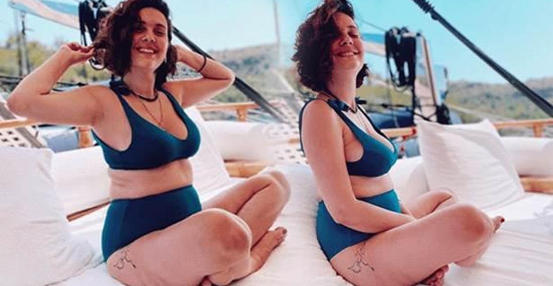 Bergüzar Korel'in magazincileri ti'ye almasına 100 puan!