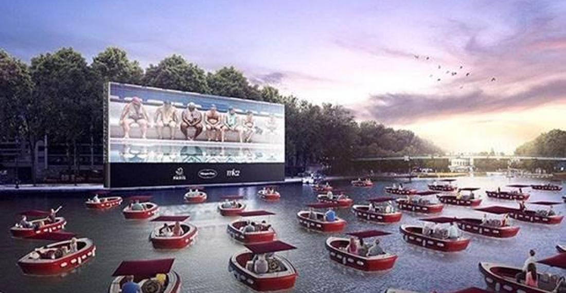 Paris'te 'yüzen sinema' fikri karşılık görür mü?