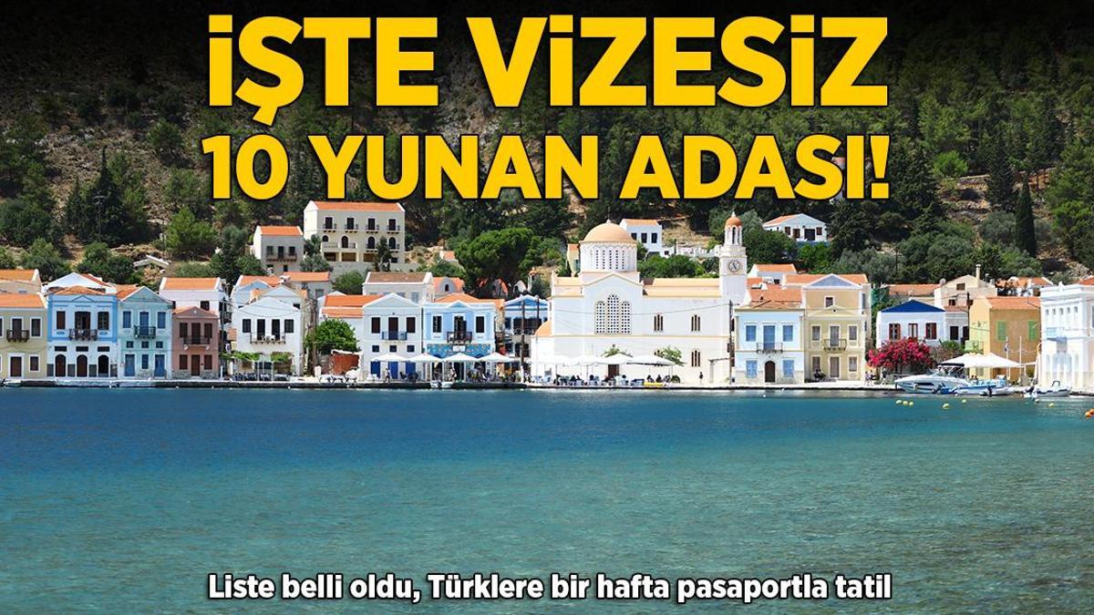 ΤΕΛΕΥΤΑΙΑ ΝΕΑ ΣΤΗΝ ΕΛΛΑΔΑ: Ποια είναι τα 10 ελληνικά νησιά που μπορούν να επισκεφτούν οι Τούρκοι χωρίς βίζα;  εδώ είναι η λίστα