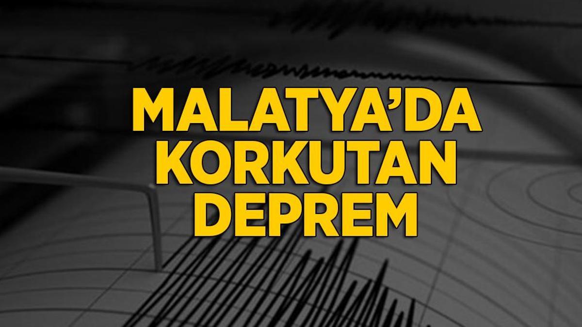 SON DAKİKA DEPREM! Malatya'da 4.3 şiddetinde Deprem! AFAD Ve Kandilli ...