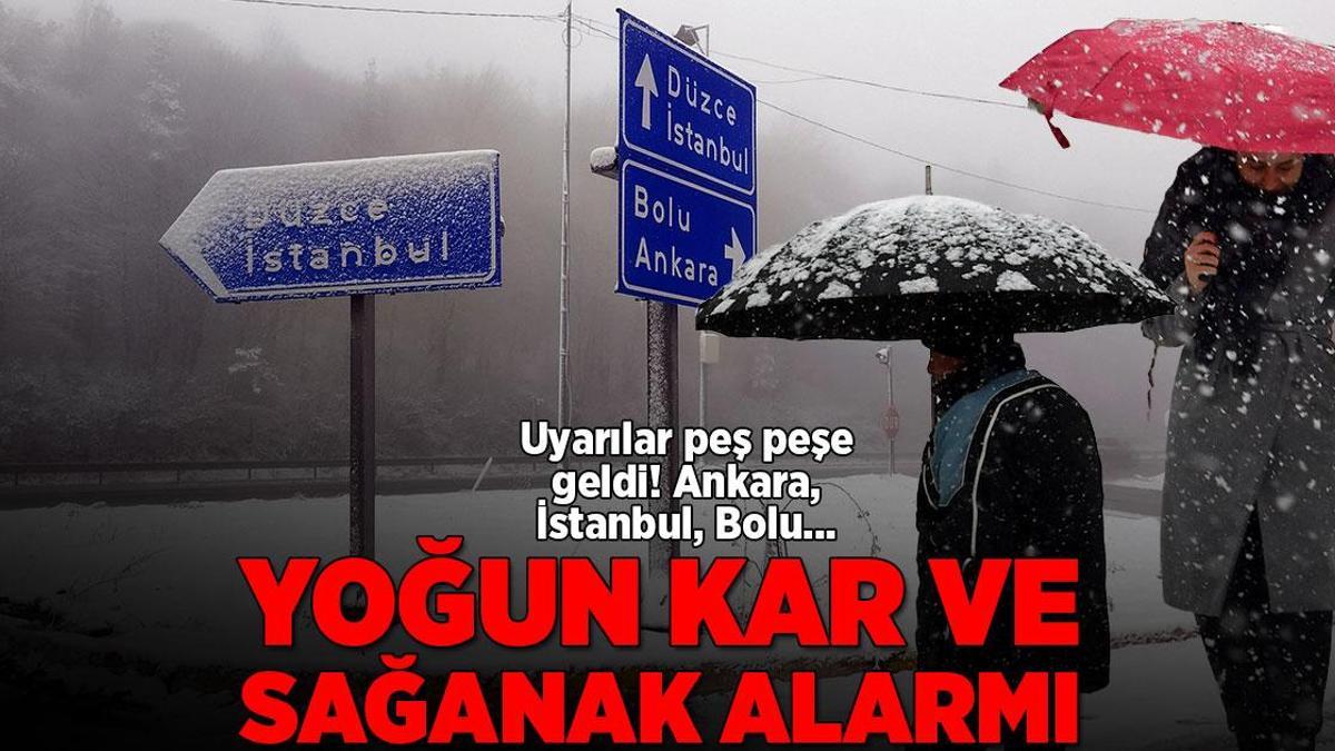 SON DAKİKA HAVA DURUMU HABERLERİ: Meteoroloji’den yoğun kar ve sağanak uyarısı! Gün verildi kuvvetli geliyor