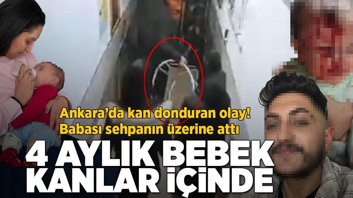 Baba, bebeğini cam sehpanın üzerine atmıştı! Dehşeti yaşayan eş konuştu