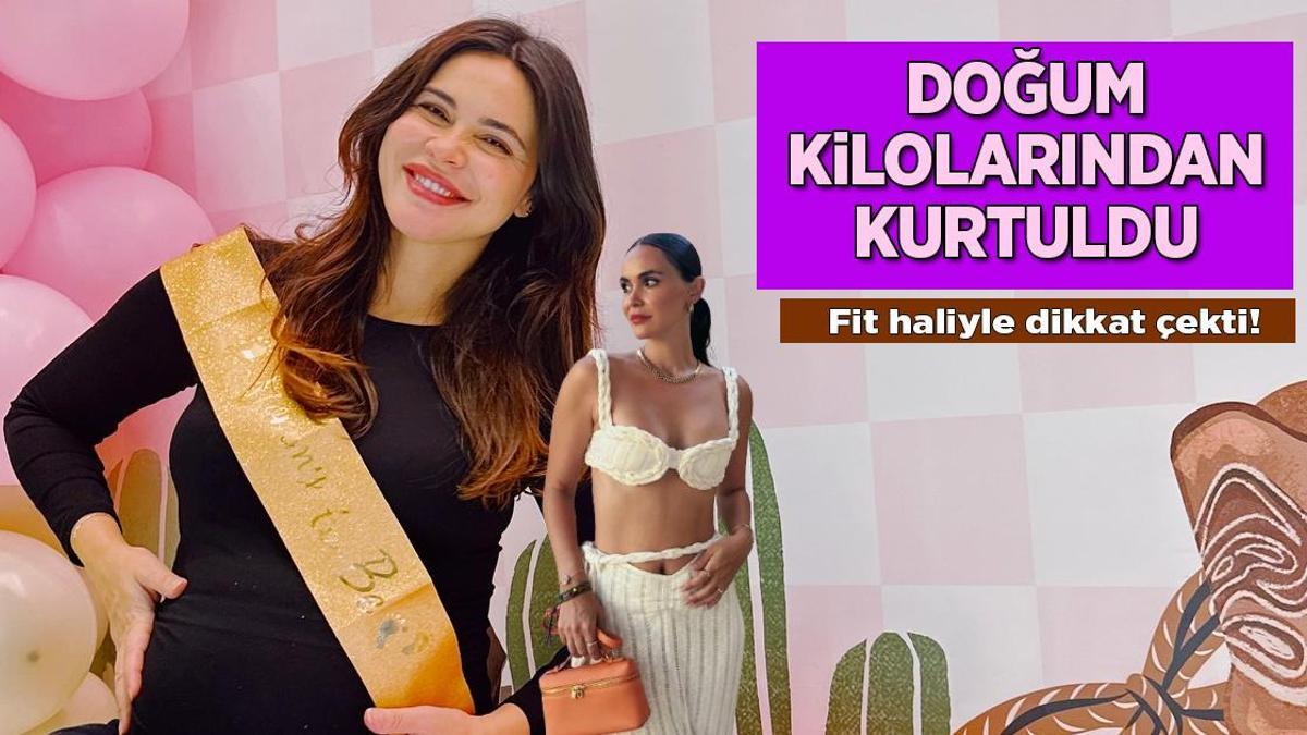 Haberler: 3 çocuk annesi Zeynep Sever Demirel fit haliyle dikkat çekti! Kaç kilo verdiğini açıkladı