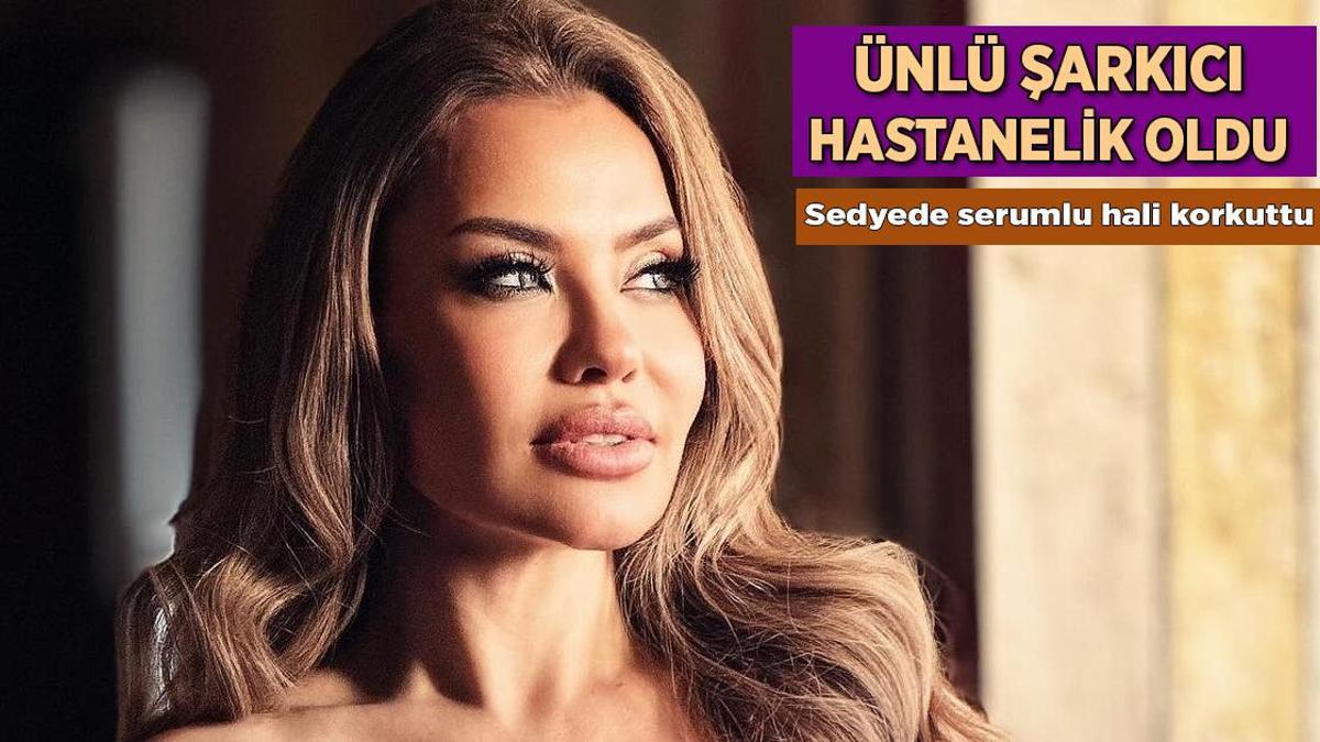 Haberler: Şarkıcı Lara hastanelik oldu! Sedyede serumlu hali korkuttu