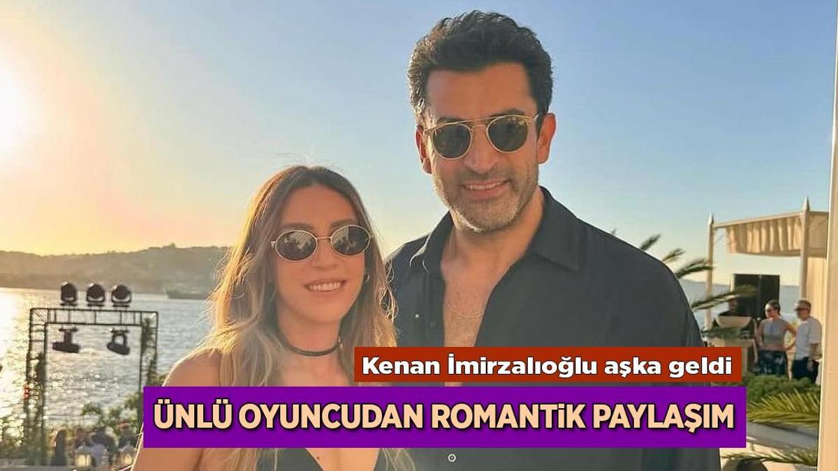Haberler: Kenan İmirzalıoğlu aşka geldi! Eşi Sinem Kobal'ı Instagram'dan peş peşe paylaştı