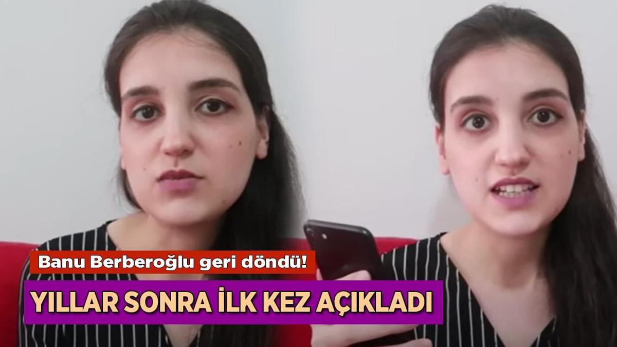Güncel haberler! Banu Berberoğlu kimdir? Banu Berberoğlu video çekmeyi neden bıraktı? Yıllar sonra ilk kez açıkladı! Güncel haberler! Banu Berberoğlu kimdir? Banu Berberoğlu video çekmeyi neden bıraktı? Yıllar sonra ilk kez açıkladı!