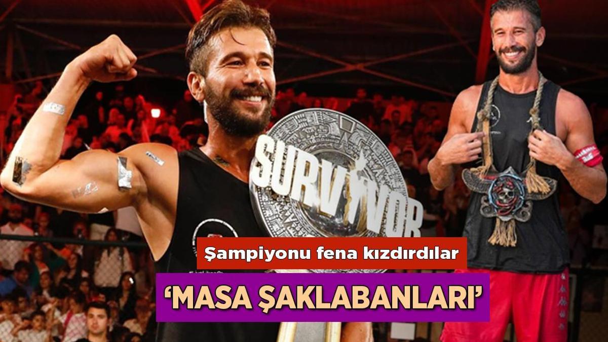 Magazin Haberleri: Survivor 2025 şampiyonu Adem Kılıççı'dan sert paylaşım! Adem Kılıççı kimlere 'Masa şaklabanları' dedi?