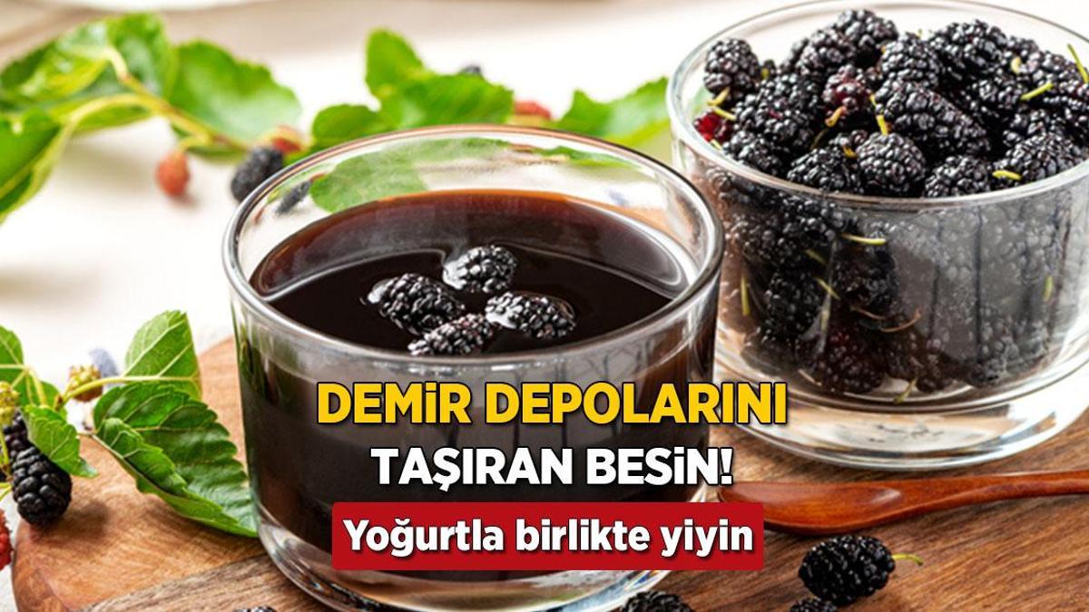 Demir depolarını doldurup taşıran besin! 10 kutu pekmezle yarışır, yoğurtla tüketin