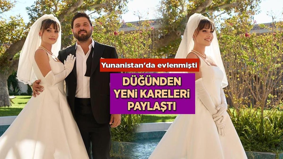 Haberler: Sevda Erginci Yunanistan'da evlenmişti! Düğünden yeni kareleri paylaştı