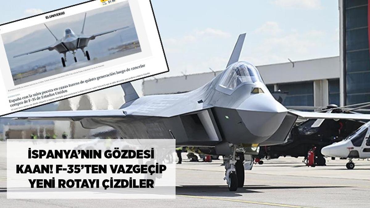 SON DAKİKA HABERLERİ: Gözler muharip savaş uçağı KAAN'da! İspanya'nın gözdesi...
