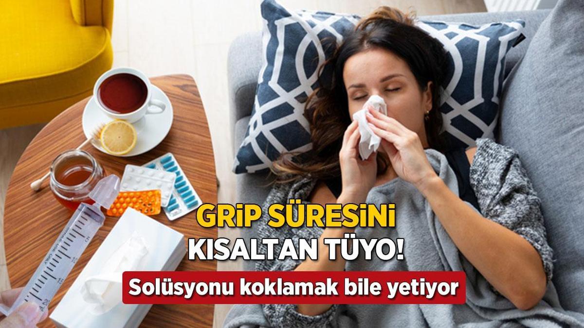 Geçmeyen gribi anında kesiyor! Bu solüsyonu koklayın, burnunuz şıp diye açılıyor