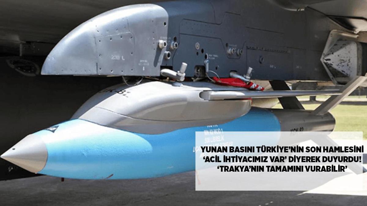 SON DAKİKA HABERLER: Yunan basını Türkiye'nin son hamlesini 'acil füzeye ihtiyacımız var' diyerek duyurdu! '