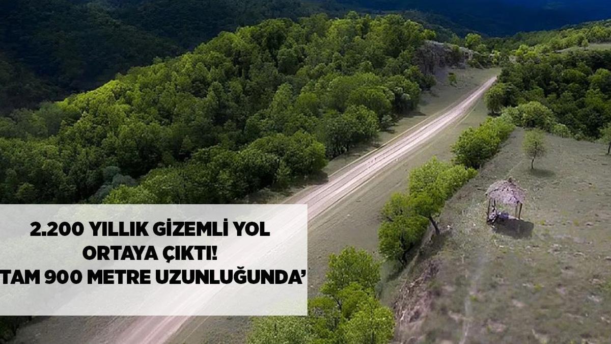 Kumların altında keşfedilmeyi beklemiş! 2.200 yıllık gizemli yol ortaya çıktı: 'Tam 900 metre uzunluğunda'