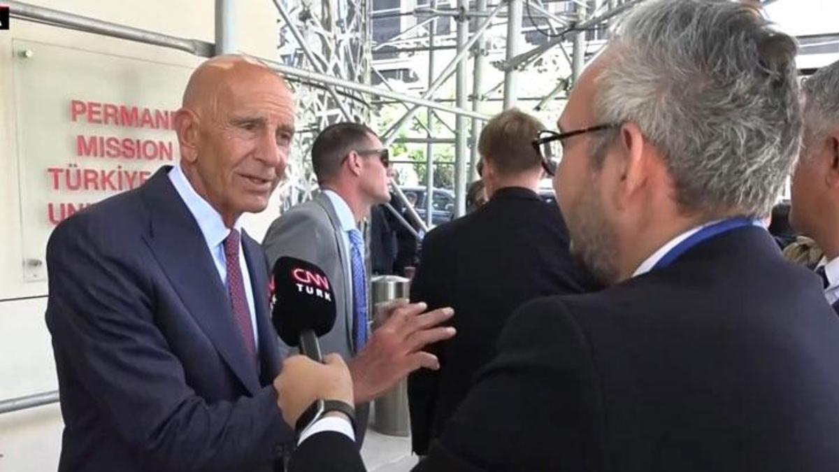 Tom Barrack CNN Türk'e konuştu: Trump ve Erdoğan arasında çok iyi bir ilişki var