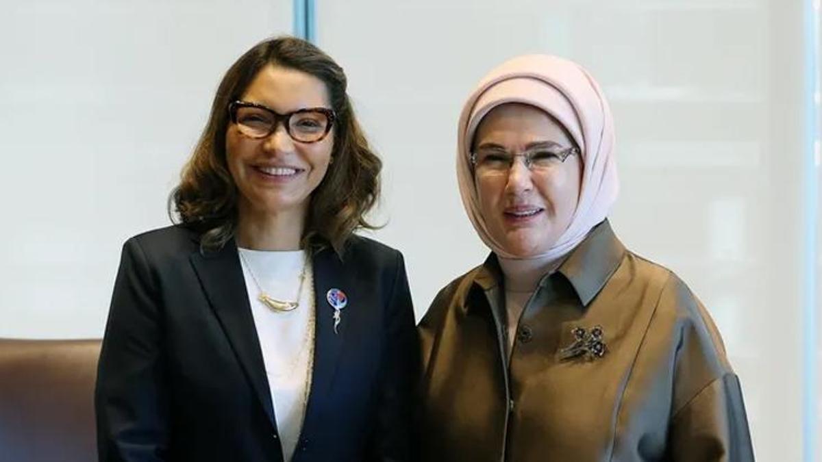 Emine Erdoğan, Brezilya Devlet Başkanı'nın eşi Silva ile görüştü