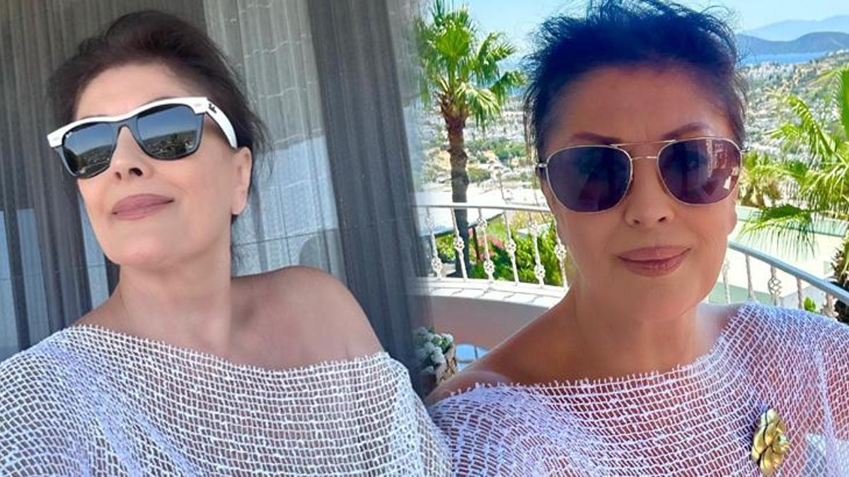 Gülşen Bubikoğlu Bodrum'dan paylaştı! 'Yaz devam ediyor buralarda'