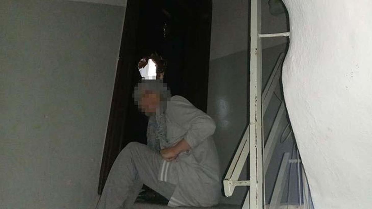 Komşusunun kapısını matkapla deldi! Yaşadığı korkuyu böyle anlattı: Evden çıkamaz hale geldiler