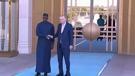 Cumhurbaşkanı Erdoğan, Senegal Başbakanı Sonko'yu resmi törenle karşıladı