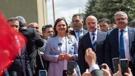 Afyonkarahisar Belediye Başkanı Burcu Köksal’a mehterli karşılama