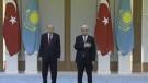 Cumhurbaşkanı Erdoğan, Kazakistan’da resmi törenle karşılandı