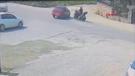 Otomobil ile çarpışan motosikletin sürücüsü yaralandı