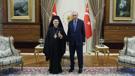 Cumhurbaşkanı Erdoğan, Fener Rum Patriği Bartholomeos'u kabul etti