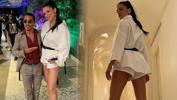 Adriana Lima'dan Nusret paylaşımı! Boy farkı dikkat çekti