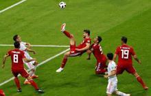 İran - İspanya maçından fotoğraflar