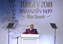 Emine Erdoğan: Çabalarımız aynı nehre aksın ve çağlayanlar  oluştursun