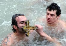 Balatta haç çıkarma töreni