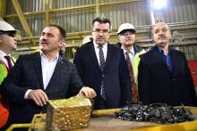 Mastra Altın Madeninde yeniden altın dökümü