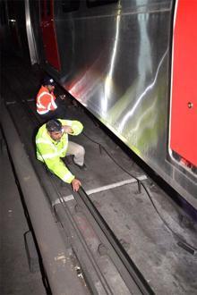 Ankara metrosunda kaza Seferler durdu