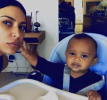 Kim Kardashianın oğlu Saint Weste beğeni yağmuru