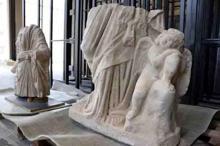 Anavarza Antik Kentinde Hygieia ve Eros heykeli bulundu