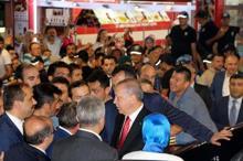 Cumhurbaşkanı Erdoğana sevgi seli