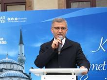 Üsküdarda Ahmet Çetinsaya Camii ibadete açıldı