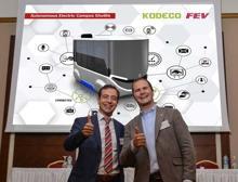Yerli sürücüsüz elektrikli araç gün yüzüne çıktı