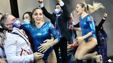 Milli cimnastikçi Göksu Üçtaş Şanlıdan gümüş madalya Tarihi anlar...