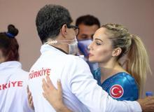 Milli cimnastikçi Göksu Üçtaş Şanlıdan gümüş madalya Tarihi anlar...