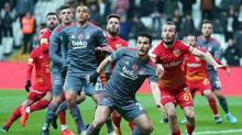 Beşiktaş - Kayserispor müsabakasından kareler