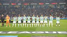 Trabzonspor - Ferencvaros maçından kareler