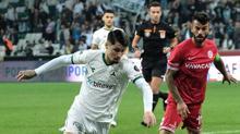 Giresunspor - Antalyaspor maçından kareler