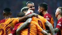 Galatasaray-Molde karşılaşmasından kareler