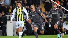 Fenerbahçe - Fatih Karagümrük maçından kareler