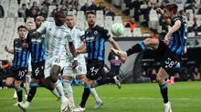 Beşiktaş - Club Brugge maçından kareler
